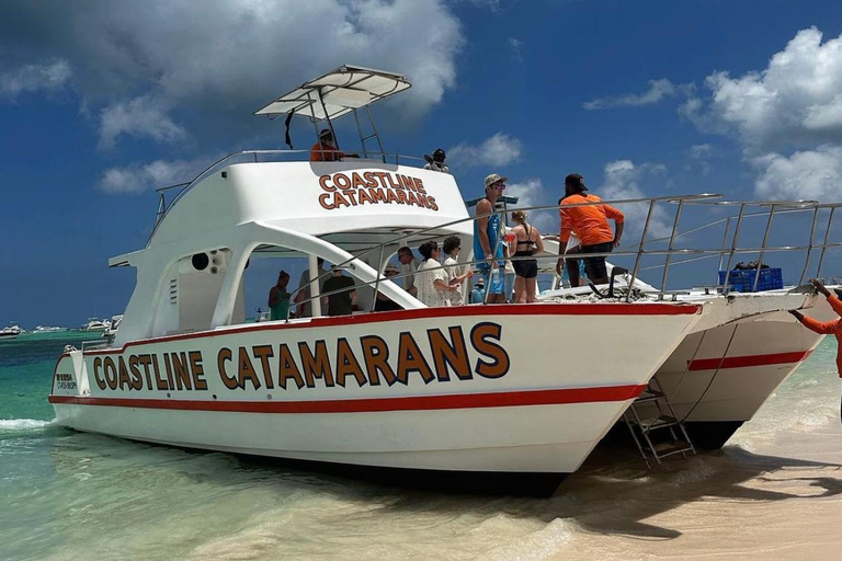 Punta Cana : Fête en bateau avec plongée en apnée et arrêt en piscine naturelle