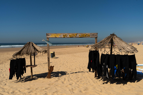 Lissabon: De Surf Instructeur - surflessen met transfer