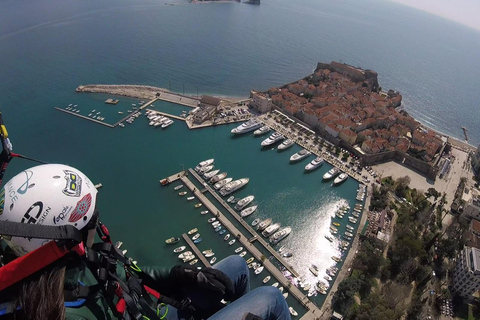 Paragliding Montenegro: Air Excursion Over Budva Old Town