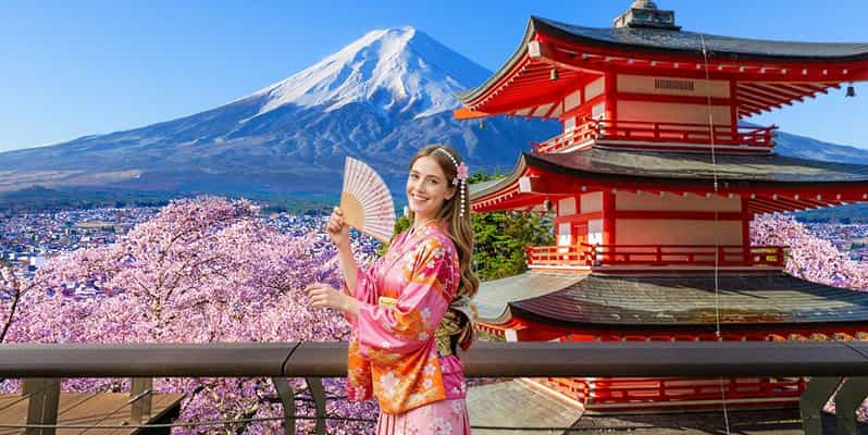 Tokyo: Mt Fuji & Oishi Park & Lake Kawaguchi & Oshino Hakkai