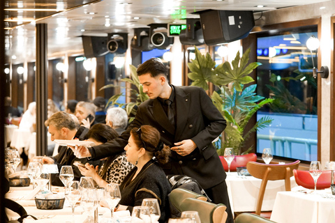 Istanbul: Luxury Dinner Cruise Pickup Include Menu + Soft drinks + Meeting point