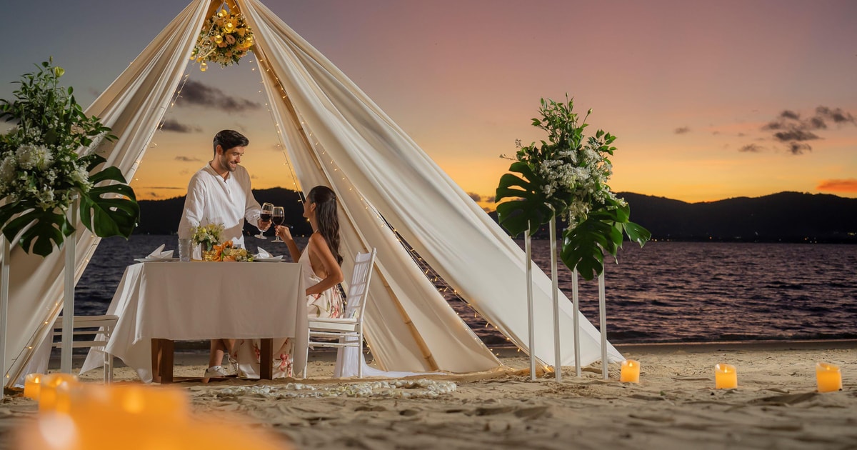 Jantar romântico na praia | GetYourGuide