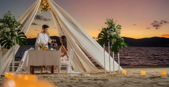 Phuket: Romantic Dinner on Cape Panwa Beach