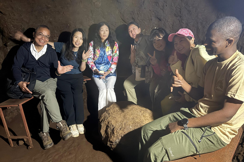 From Moshi: Marangu Chagga Caves & Waterfall & Coffee Tour