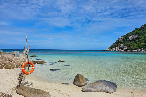 Koh Pha Ngan: Koh Tao & Nang Yuan Tour with Snorkel, Lunch Option 1: Hotel Pick up in Koh Pha Ngan