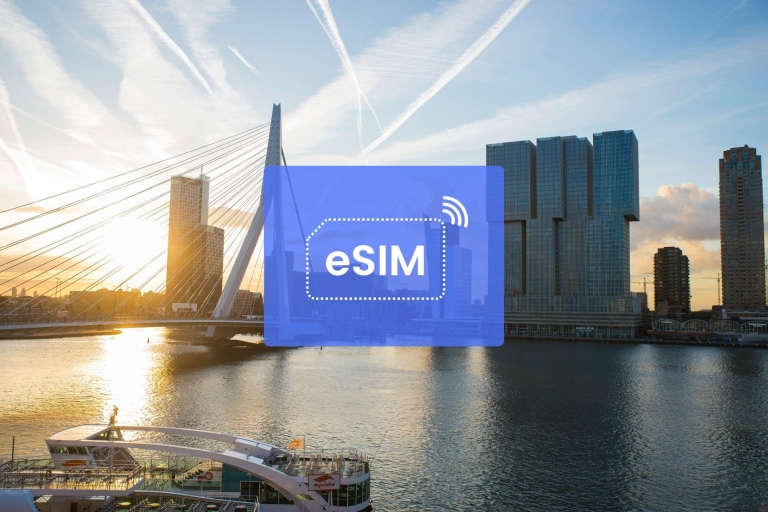 Rotterdam: Holandia/Europa Plan danych mobilnych w roamingu eSIM3 GB/ 15 dni: tylko Holandia