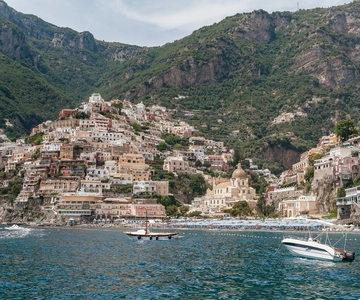 From Sorrento: Amalfi and Positano Full-Day Trip by Boat