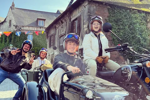 Le Havre: tour de medio día en sidecar por Honfleur y degustación de sidra