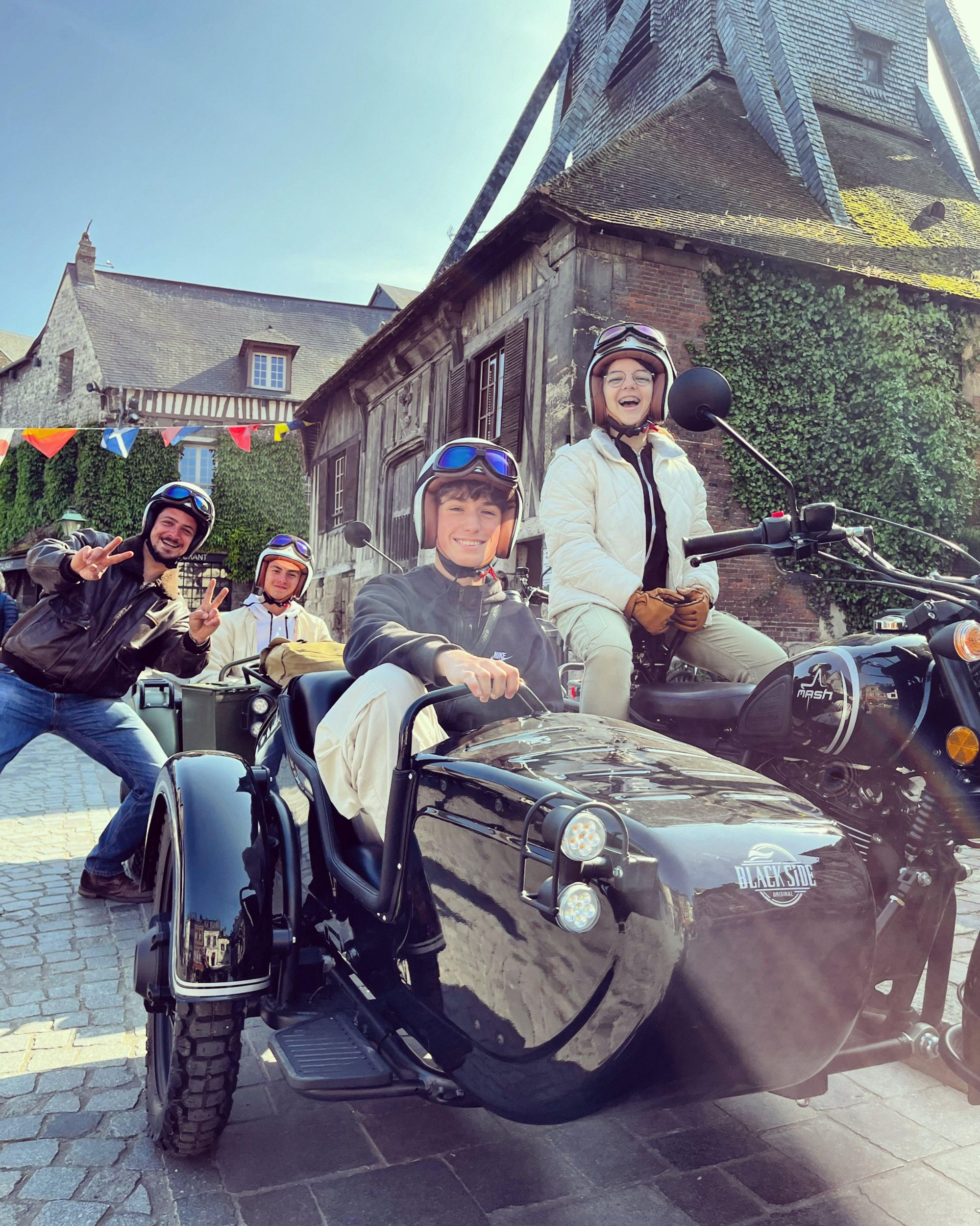 Le Havre: Halbtages-Seitenwagenfahrt durch Honfleur & Cidre-Verkostung