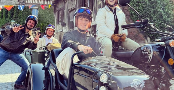 Le Havre: Halbtages-Seitenwagenfahrt durch Honfleur & Cidre-Verkostung