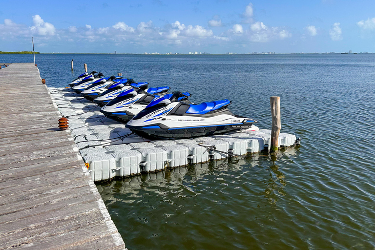 Cancun: Jet Ski Adventure at Nichupté Lagoon 60-Minute Jet Ski Adventure (Single Rider)