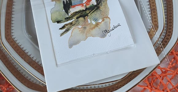 A Desenzano: Pasta or Risotto Cooking Class with Watercolors