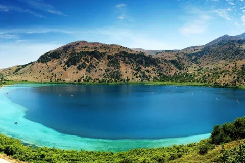 Lake Kournas - Chania city - Souda Bay Boat Tour