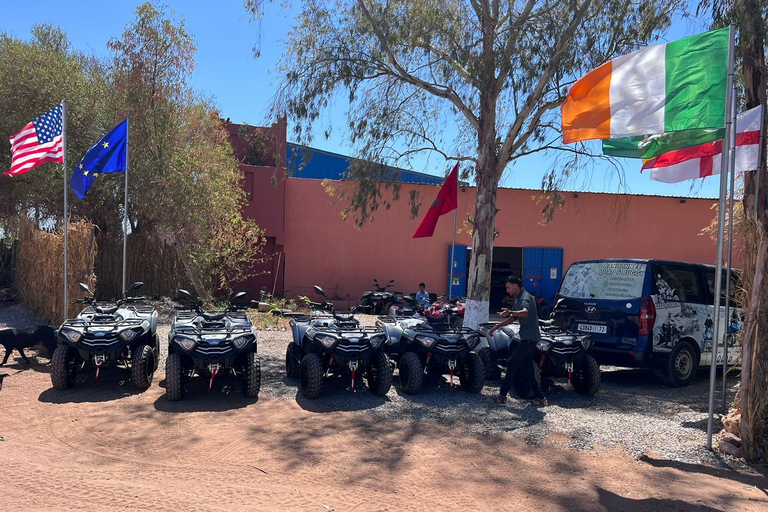 Agadir : 2 h d'excursion en quad avec thé marocainquad agadir