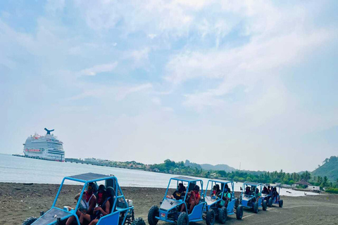 Puerto Plata: ATV Tour with Jungle, Beach, and Cocktails Amber Cove: ATVs Fun Tour