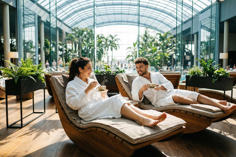 Therme Bucharest Tickets & Transfer - Palm, Galaxy, Elysium 12 hours Therme Bucharest Palm, Galaxy Access & Transfer