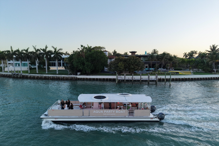 Miami Sunset Boat Tour: Celebrity Mansions & Skyline