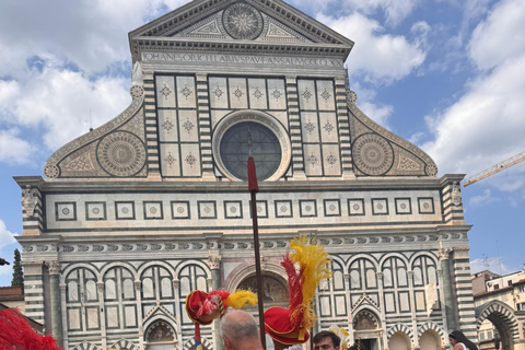 The Legendary Calcio Storico Fiorentino Experience Calcio Storico Fiorentino Semifinal Tour (TICKET INCLUDED)