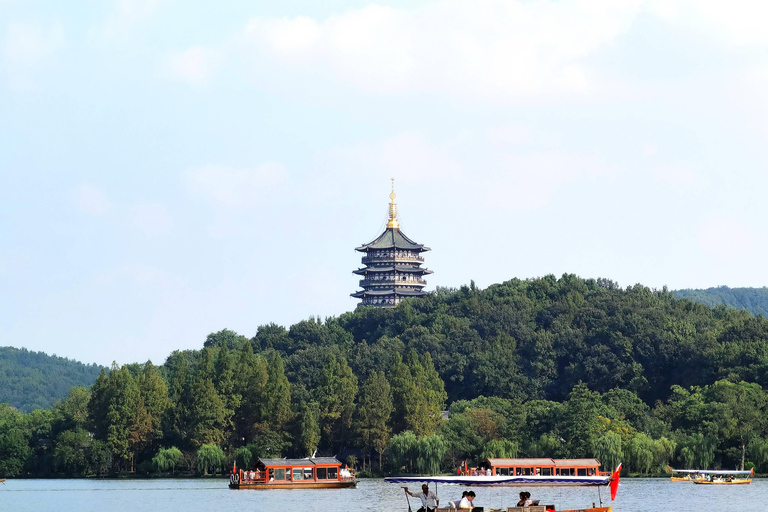 Hangzhou: Viagem de 1 dia ao Lago Oeste e à plantação de chá