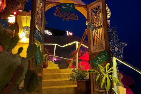 Sharm: Basata Café w/Shisha, Light Bites & Soft Drink by Sea Basata Café Seaside Sunset w/Light Bites & Soft Drink