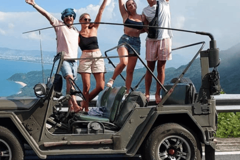 Hai Van Jeep Adventure with beachside lunch and waterfalls