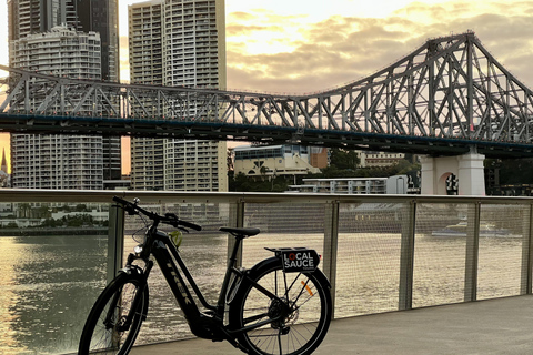 Brisbane: Guided E-Bike Tour with Bluetooth Audio