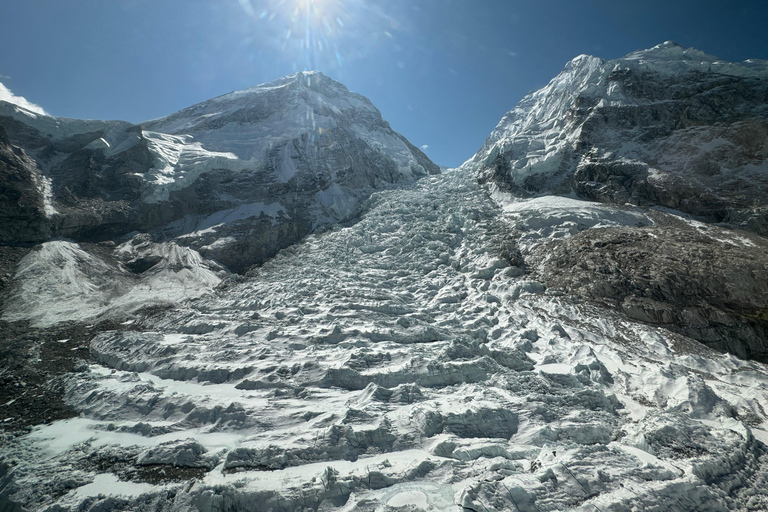 Everest Base Camp & Gokyo Lake Helicopter Flight landing Gokyo Lake Helicopter Flight Tour with Breakfast