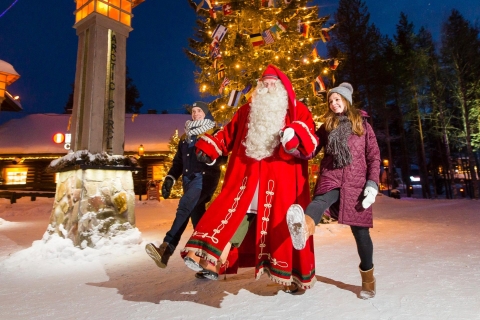 Lo mejor de Laponia: Pueblo de Papá Noel + Husky y Reno