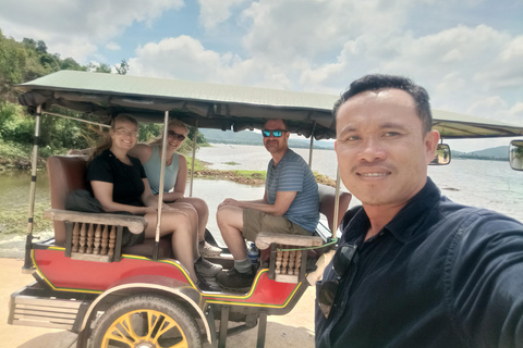 Countryside: Pepper Farm, Lake, Salt field Reflection Sunset