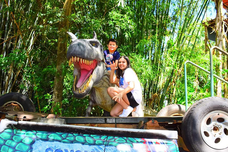 Foz do Iguaçu Tree climbing and zip-lining at Dino Adventure