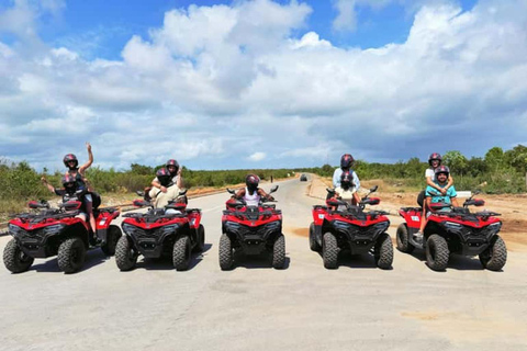 Zanzibar Quad Bike Adventure: Explore Villages & Local Life From: Nungwi/Kendwa Tour with Meeting point & Entry ticket