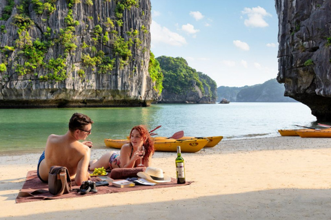 Hanoi: 3-Day UNESCO Luxury Ha Long/Lan Ha & Hanoi City Tour 3D2N Standard 3-Star Overnight Cruise & Ha Noi City