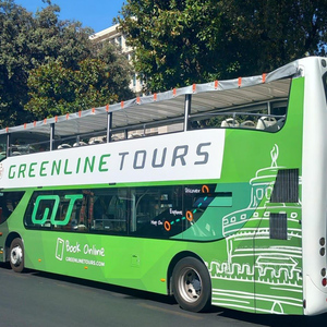 Rome: Panoramic Bus - One Run Tour with Audio Guide