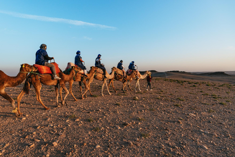 Vanuit Marrakesh: een dag en nacht in de Agafaywoestijn