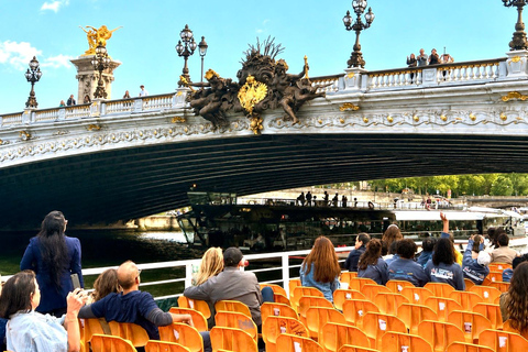 Paris: Panoramic Seine Cruise & Gourmet French Crêpe Paris: Panoramic Seine Cruise with Gourmet French Crêpe