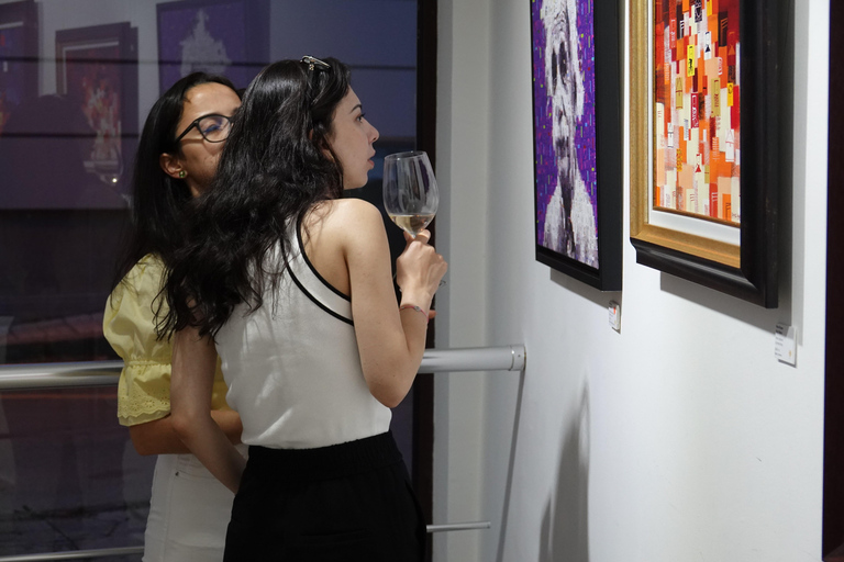 Cata de Vinos Búlgaros y Experiencia en Galería de Arte en Varna