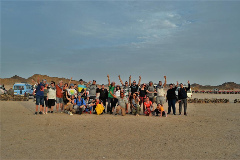 hurghada: Quad Bike, Buggy, and Jeep Safari with Dinner and… super safari