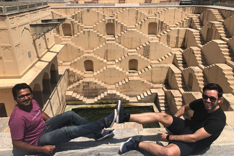 Jaipur: Full-Day Pink City Tour with Masala Tea Tour by Car and Driver with a Guide