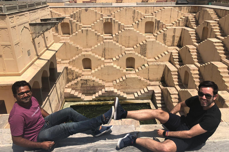 Jaipur: Full-Day Pink City Tour with Masala Tea Tour by Car and Driver with a Guide