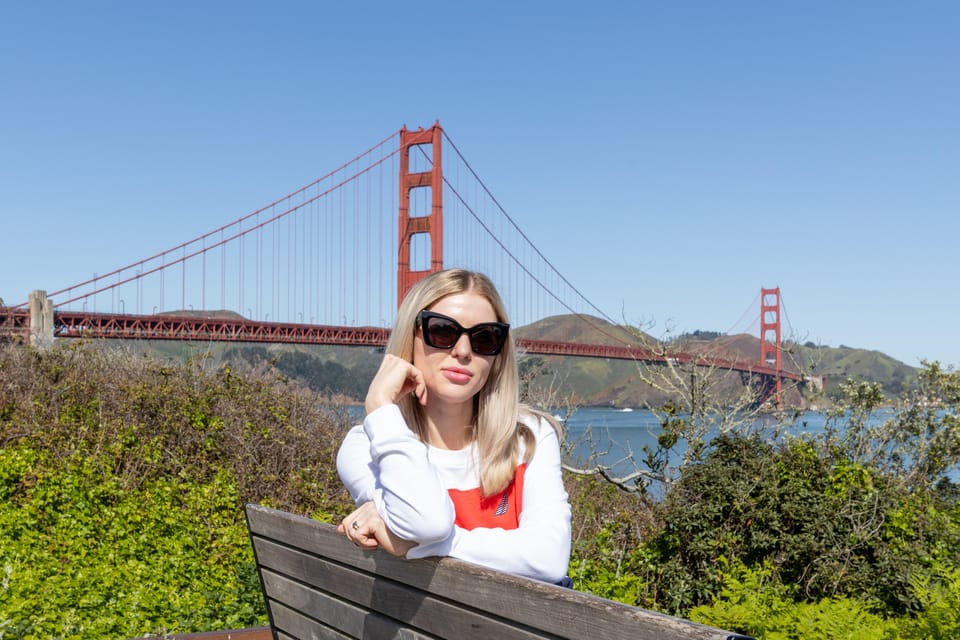 San Francisco: Professional photoshoot at Golden Gate Bridge image 3