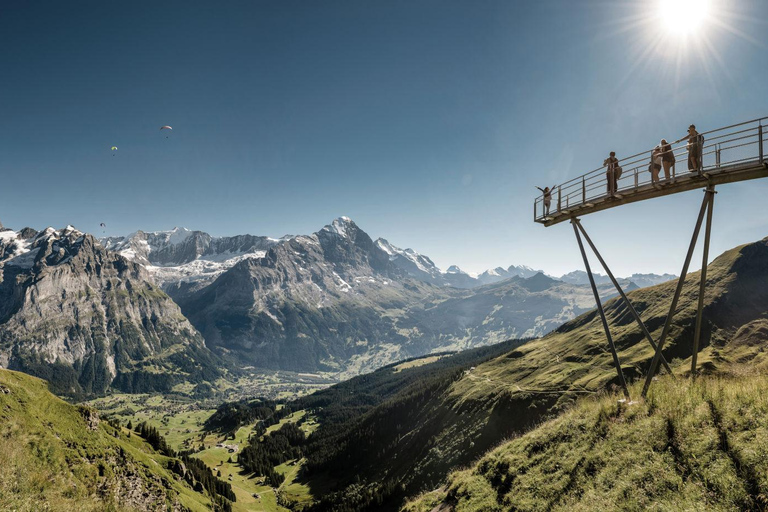 Depuis Zurich : Grindelwald en téléphérique et Interlaken