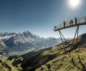 Depuis Zurich : Grindelwald en téléphérique et Interlaken