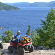 Excursión guiada en quad por Tadoussac (15 minutos)