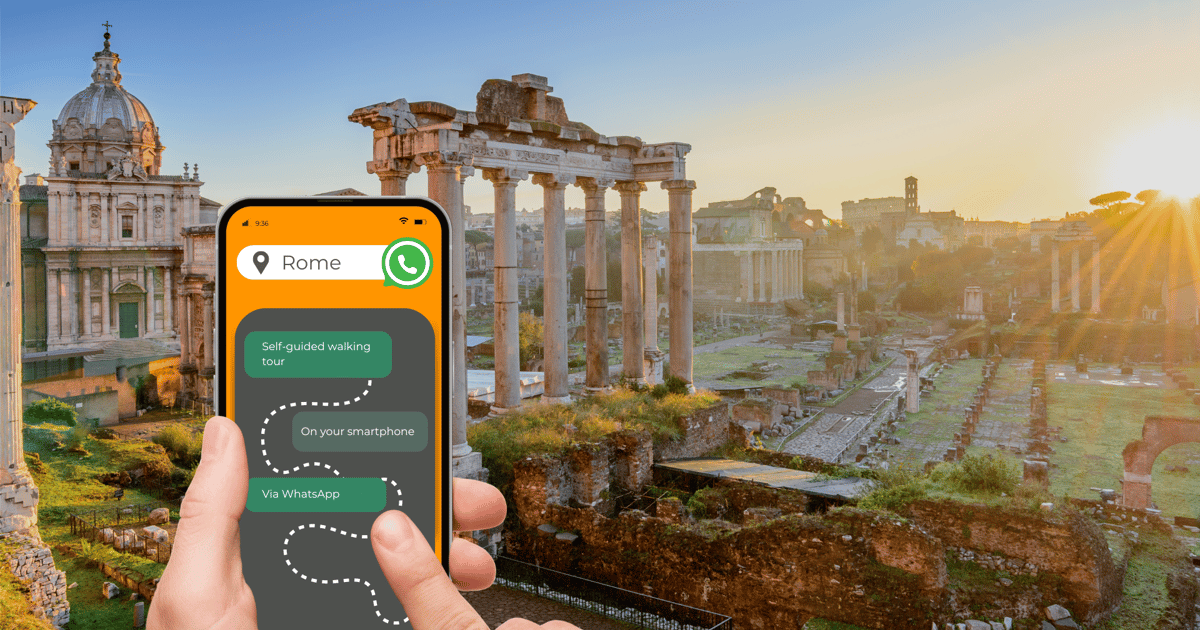 Roma: Excursão a pé autoguiada Roma através dos tempos | GetYourGuide