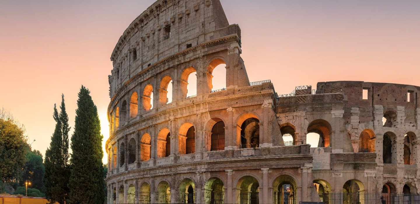 Rom bei Sonnenuntergang: Kolosseum, Forum & Trevi-Brunnen-Tour Rom bei Sonnenuntergang: Kolosseum, Forum & Trevi-Brunnen-Tour