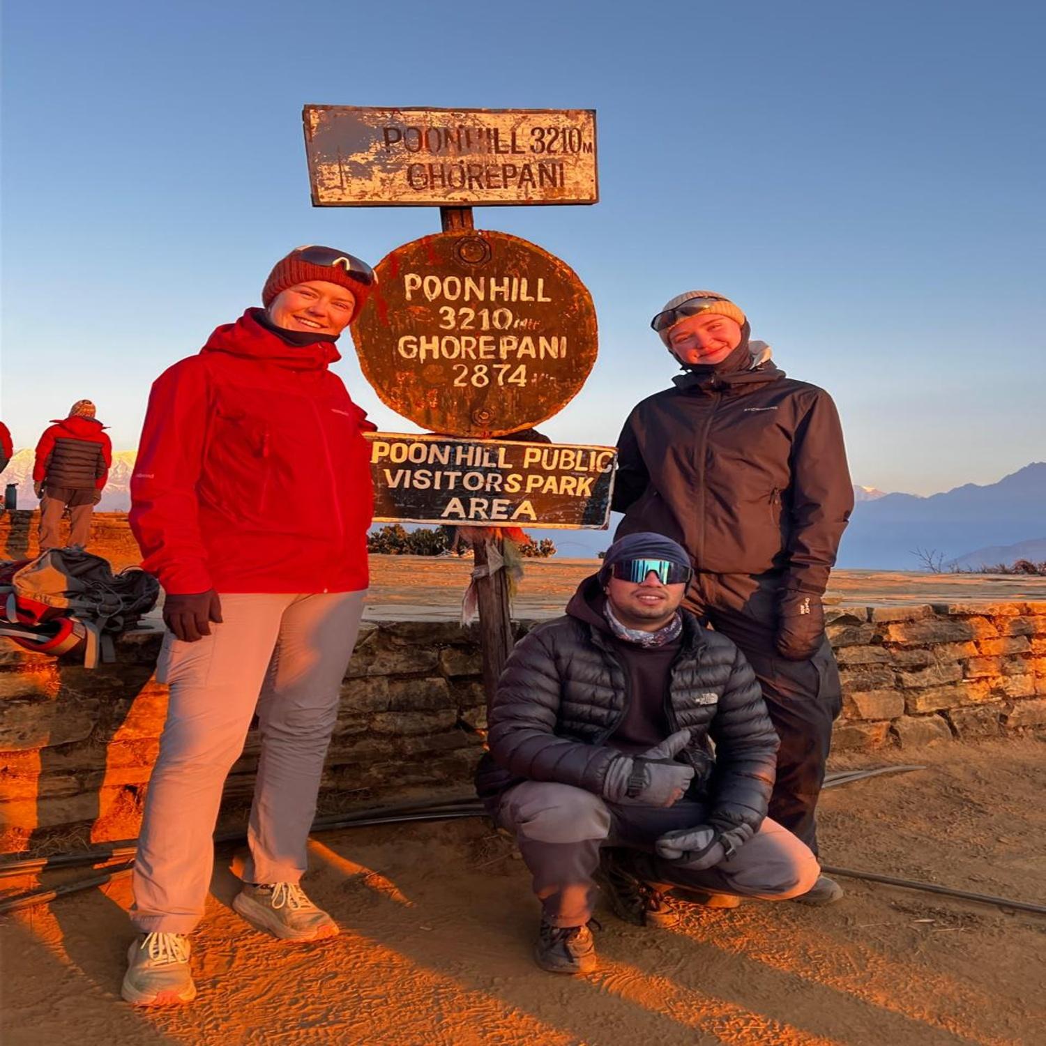 Pokhara: 3-tägige Wanderung von Ghorepani über den Poon Hill nach Ghandruk