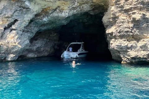 Malta: Privé rondvaart met zwemstopsPrivé boot charter 2 uur