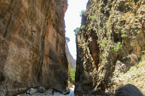 Gole di Samariá: escursione di un giorno con trekking da La CaneaDa Kalyves o Almyrida