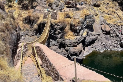 Depuis Cusco : Pont suspendu Inka Qeswachaca - Qeswachaka
