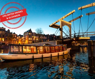 Amsterdam: Light Festival All Inclusive Canal Cruise
